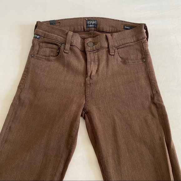 Citizens of Humanity Brown Avedon Skinny Jeans 25 - Picture 9 of 11